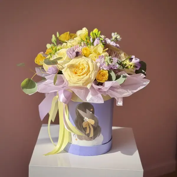 FIONA Lavender Flower Box