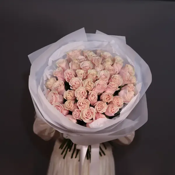 Light Pink Long Stem Roses