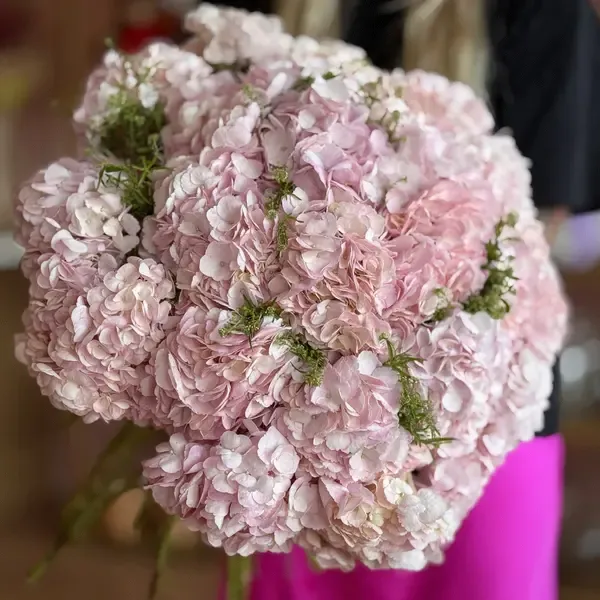Pink Hydrangea Flower Bouquet