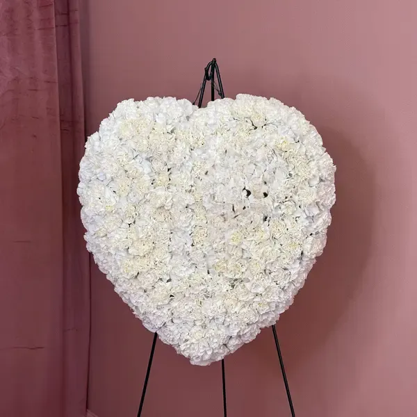 Flowers Central Jersey Solid Heart