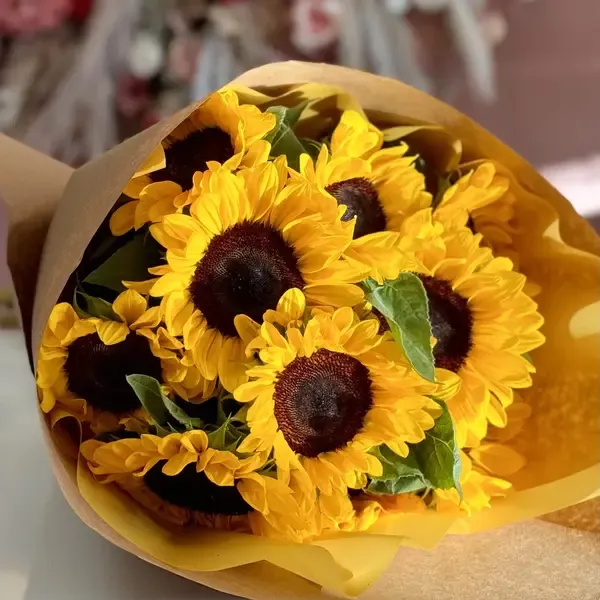 Sunny Sunflowers Mono Bouquet