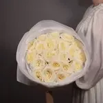Candle Light Long Stem Roses Bouquet