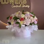 ESME Pink Roses & Pink Hydrangea Giant Flower Box