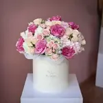 GABRIELLE Hydrangea & Garden Roses Flower Box