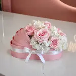 It's A Girl Signature Flower Crib Pink