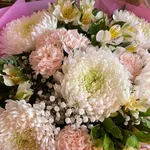 Monica Mums Alstroemeria & Dianthus Flower Bouquet