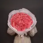 Pink Xpression Long Stem Roses Bouquet
