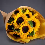 Sunny Sunflowers Mono Bouquet