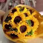 Sunny Sunflowers Mono Bouquet