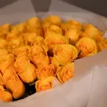 Yellow Long Stem Roses Bouquet